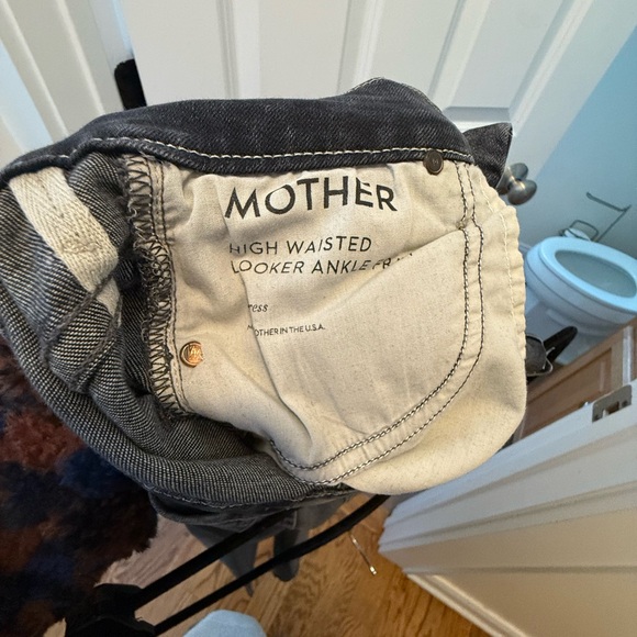 Mother denim size 25 high waisted looker ankle - Picture 4 of 5